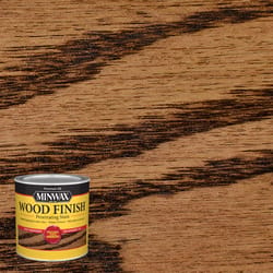 Minwax Wood Finish Semi-Transparent Red Mahogany Oil-Based Penetrating Wood Stain 1/2 pt