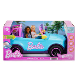 Mattel Hot Wheels Barbie RC SUV Blue