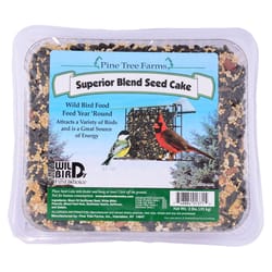 Pine Tree Farms All Wild Birds Sunflower Seeds Seed Cake 2 lb