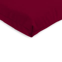 Jordan Manufacturing Red Polyester Chair Cushion 3 in. H X 21 in. W X 44 in. L