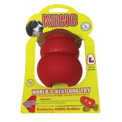 Kong Red Rubber Dog Toy Large 1