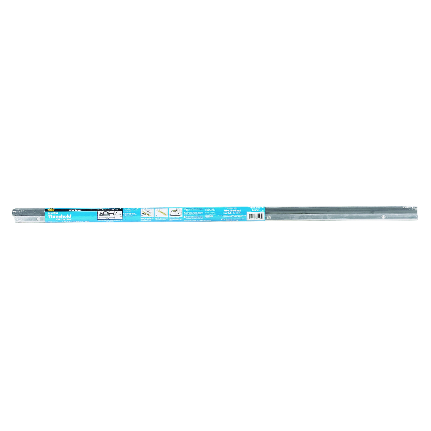 M-D 0.4375 in. H X 1.375 in. W X 36 in. L Mill Aluminum Low Threshold ...