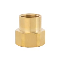 Ace 3/4 in. FHT x 1/2 in. FPT in. Brass Threaded Female Hose Adapter