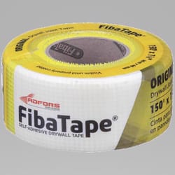 Saint-Gobain ADFORS FibaTape 150 ft. L X 1-7/8 in. W Fiberglass Mesh Yellow Self Adhesive Drywall Jo