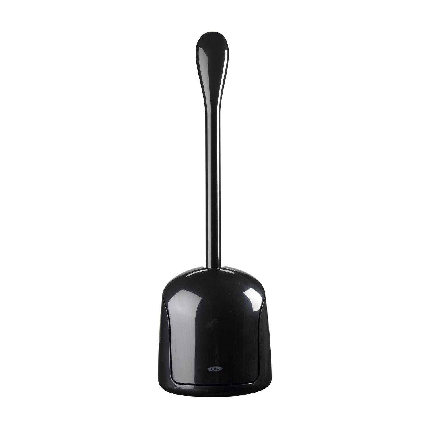 OXO Good Grips Toilet Brush with Rim Cleaner and Storage Canister