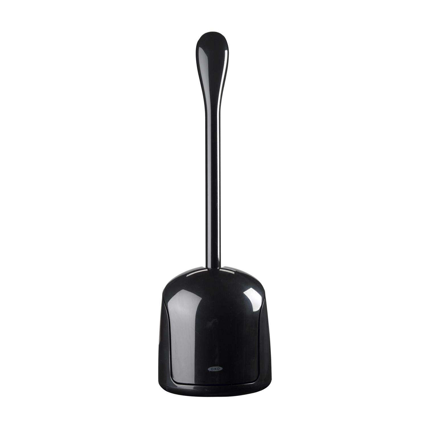 OXO Good Grips Toilet Bowl Brush & Holder Black Ace Hardware