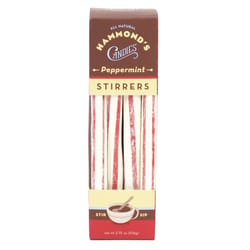 Hammond's Candies Natural Peppermint Cocoa Stirrers 1 pk