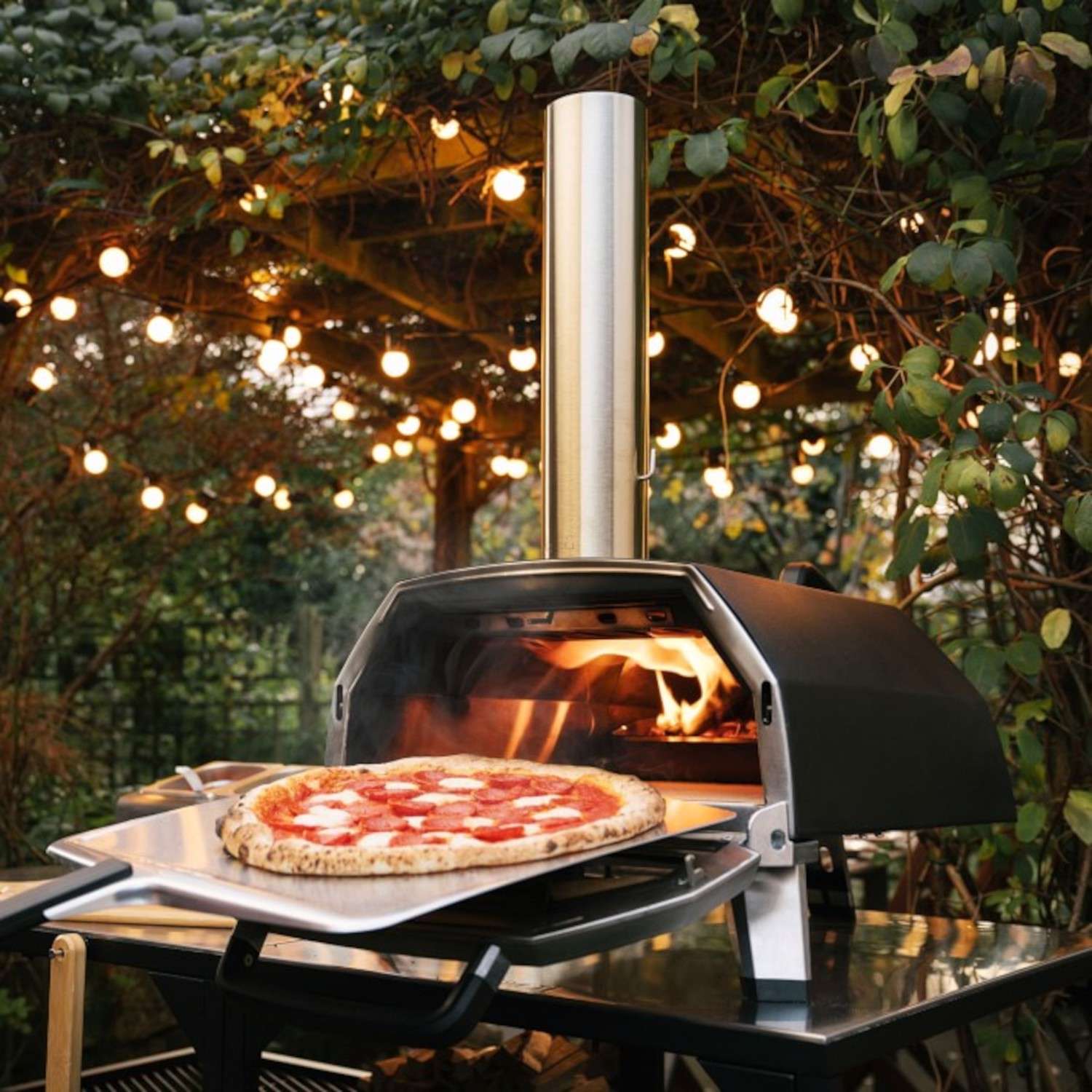 Ooni Karu 16 Charcoal/Wood Chunk Outdoor Pizza Oven Black - Ace Hardware