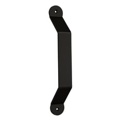 National Hardware Charleston Matte Black Steel Pull Handle 1 pc