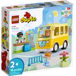 LEGO Duplo The Bus Ride Toy Multicolored 16 pc