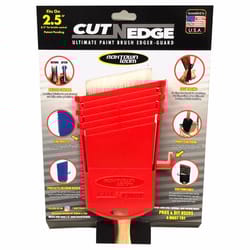 Boxtown Team Cut-N-Edge 2 in. W X 2.5 in. L Red Plastic Paint Edger and Brush Guard