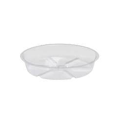 Bond 2.5 in. H X 8 in. D Plastic Plant Saucer Clear