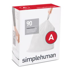 Simplehuman 1.19 gal Trash Can Liners Drawstring 90 pk