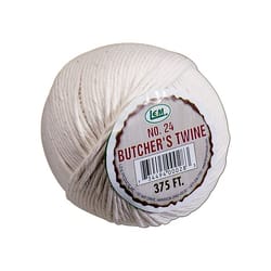 LEM No. 24 in. D X 375 ft. L White Twisted Cotton Poly Blend Butcher Twine
