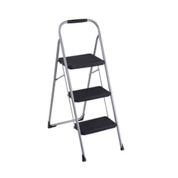 Cosco BigStep 45.591 in. H X 17.717 in. W X 27.95 in. D 200 lb. capacity 3 step Steel Step Stool