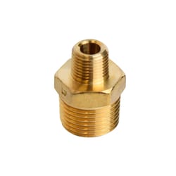 ATC 3/8 in. MPT X 1/8 in. D MPT Brass Reducing Hex Nipple