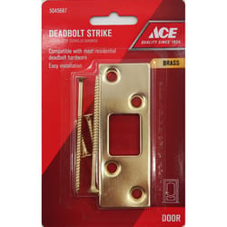 Ace Steel Deadbolt Strike