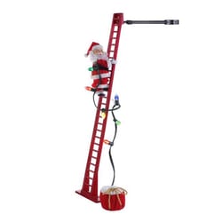 Mr. Christmas LED Super Climbing Santa Animated Decor 43 in.