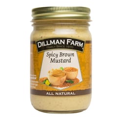 Dillman Farm Spicy Brown Mustard 13 oz Jar