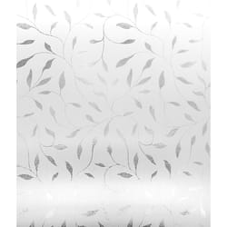 Artscape Frosted Etched Leaf Indoor Window Film 24 in. W x 36 in. L