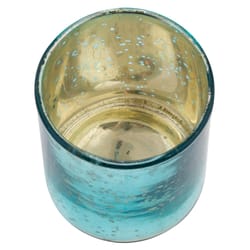 Karma Gifts Turquoise Straight Votive Candles