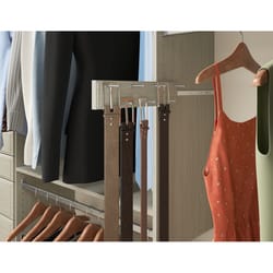 Easy Track 3 in. H X 2.5 in. W X 14 in. L Wood Laminate Belt Organizer