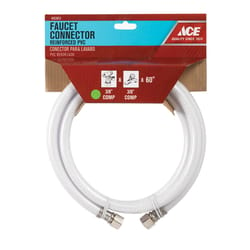 Ace 3/8 in. Compression X 3/8 in. D Compression 60 in. PVC Supply Line