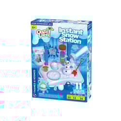 Thames & Kosmos Ooze Labs Instant Snow Station Toy Multicolored 55 pc