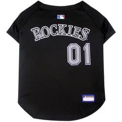 Pets First Team Colors Colorado Rockies Dog Jersey Large