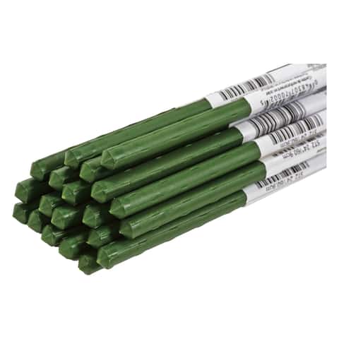 Gardener's Blue Ribbon Green Steel Plant Stake Gardener's Blue Ribbon Green Steel Plant Stake