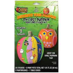 Pumpkin Masters My First Pumpkin Paint and Sticker Carving & Decorating Kit 1 pk