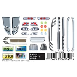 PineCar Dry Transfer Decal Multicolored