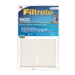 Filtrete 20 in. W X 30 in. H X 1 in. D Fiberglass 13 MERV Pleated Allergen Air Filter 1 pk