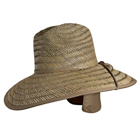 Turner Hats Sunbuster with Neck Cape Lawn & Garden Shade Hat Tan S