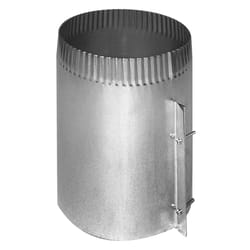 Imperial 6 in. D 26 Ga. Galvanized Steel Round Starting Collar