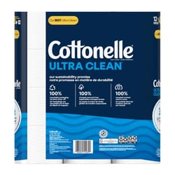 Cottonelle Ultra CleanCare Toilet Paper 12 Rolls 284 sheet