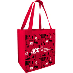 Ace 15.7 in. H X 6.7 in. W X 14.7 in. L Reusable Shopping Bag