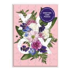 Galison Greeting Card Puzzle Multicolored 60 pc