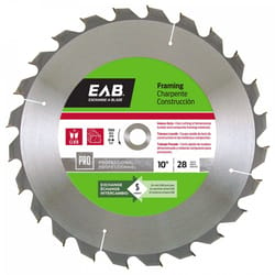 Exchange-A-Blade 10 in. D X 5/8 in. Professional Carbide Framing Saw Blade 28 teeth 1 pk