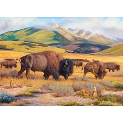 Eurographics Roaming the Plains Jigsaw Puzzles Multicolored 1000 pc