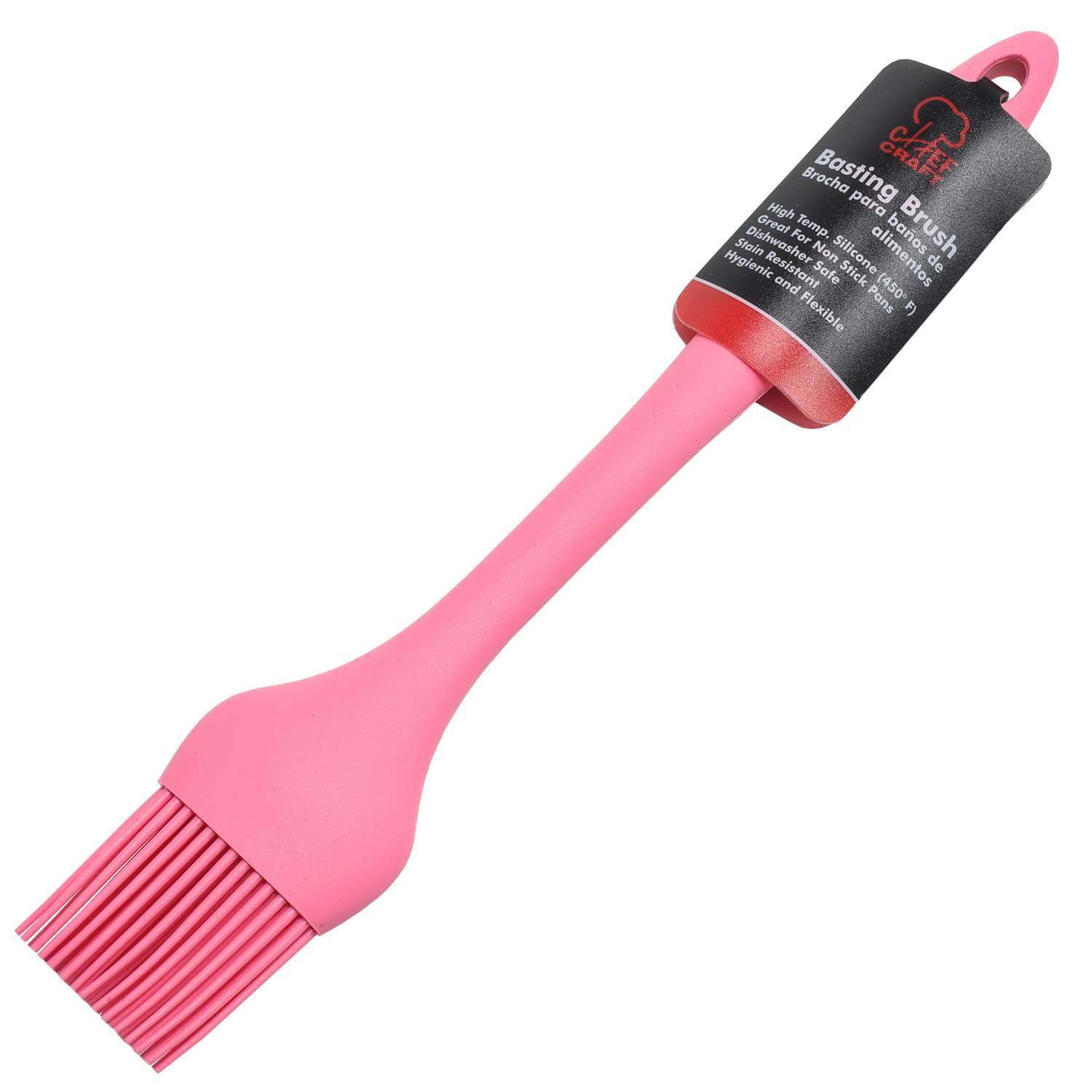 Expert Grill 8 Silicone Basting Brush Heat Resistant Food Grade ,Red 