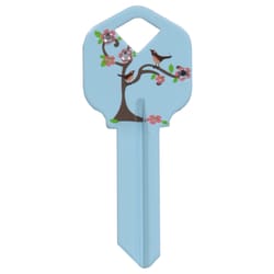 HILLMAN DIVA Tree & Birds House/Office Universal Key Blank KW1 Single