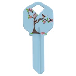 Hillman DIVA Tree & Birds House/Office Universal Key Blank Single For