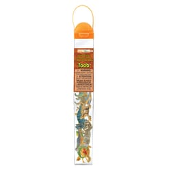 Safari Ltd. Toobs Feathered Dinos Toy 12 pc