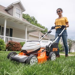 Stihl sit on online mower