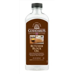 Goddard's No Scent Butcher Block Oil 8 oz Liquid