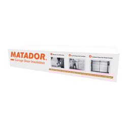 Matador 21 in. W X 55 in. L X 11 in. 4.8 Garage Door Insulation Kit Batt 49 sq ft