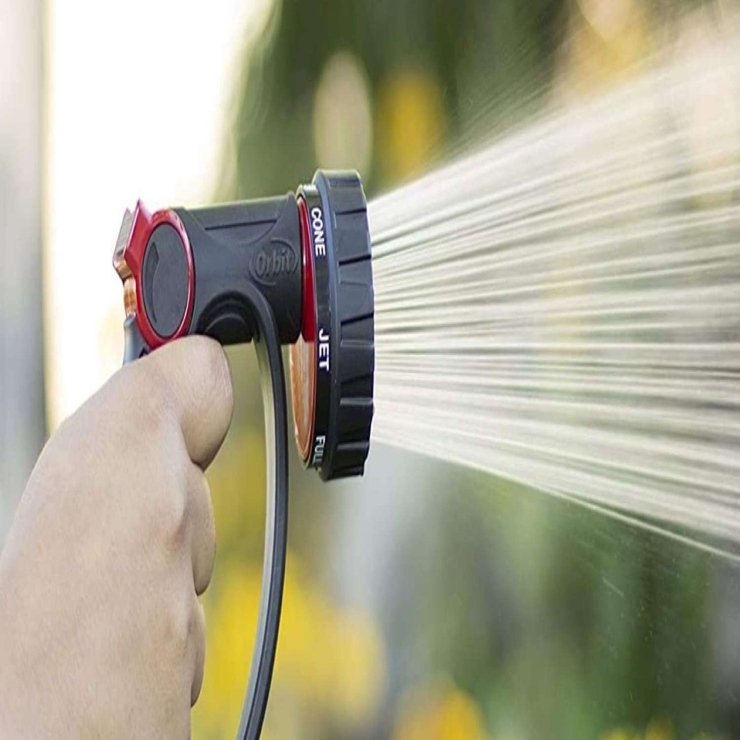 Orbit Pro Flo 7 Pattern Multi-Pattern Metal Hose Nozzle Mfr