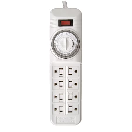 Prime Indoor Wireless Remote with Grounded Outlets White - Ace Hardware