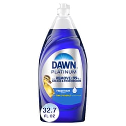 Dawn Platinum Refreshing Rain Scent Liquid Dish Soap 32.7 oz 1 pk